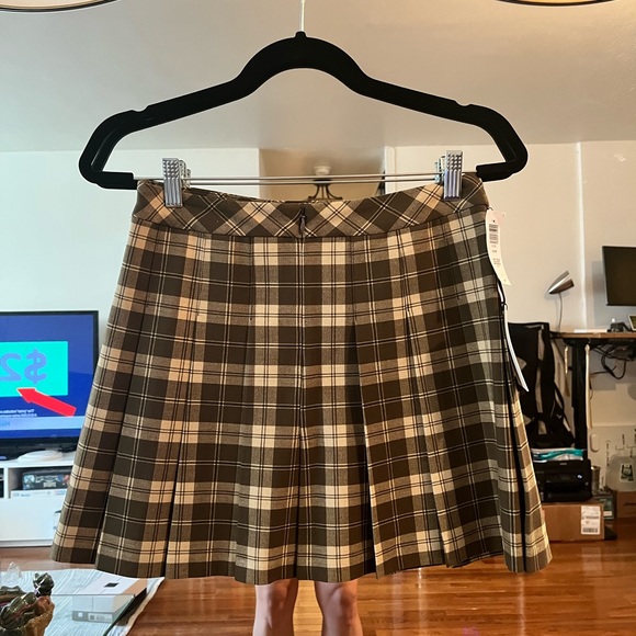 Aritzia Sunday Best Pleated Mini Skirt - Picture 2 of 3
